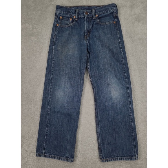 Levi's Other - Levis 550 Jeans Boys Size‎ 14R Regular Relaxed Fit Size 27x27 Blue Denim Kids